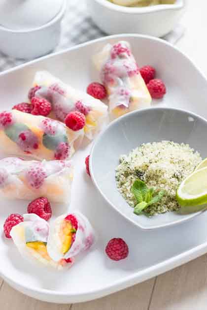 Light Spring rolls 