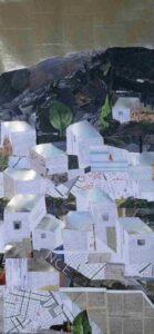 "ARTEmonas village", 0,90X60 εκ., κολαζ, 2017