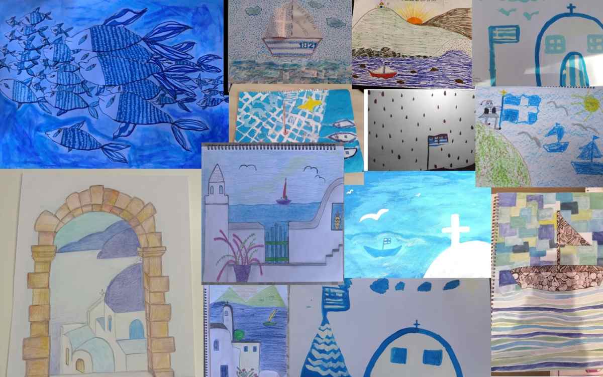 Άσπρο και Μπλε το χρώμα της πατρίδας μου
