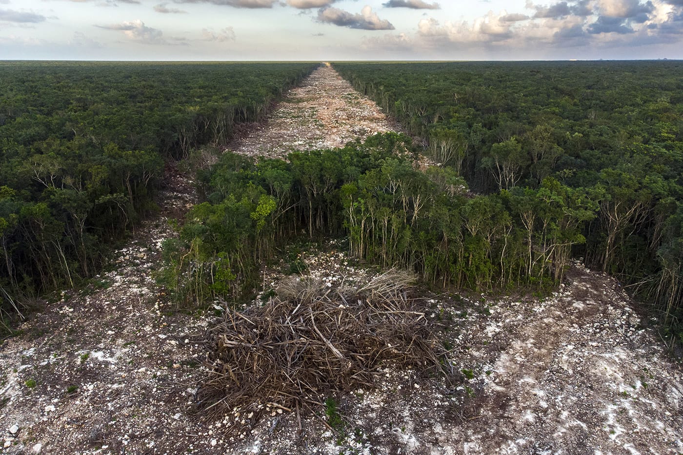 Fernando Constantino Martínez Belmar, “The tourism bulldozer,” Mexico