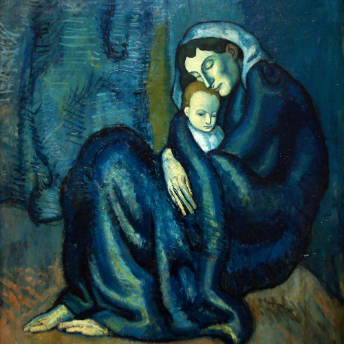 MOTHER AND CHILD, PICASSO