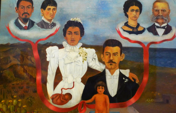 MY GRANDPARENS, MY PARENTS, AND I, FRIDA KAHLO