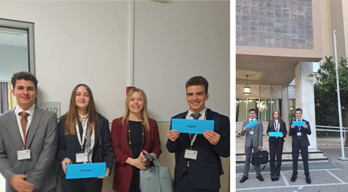 μαθητές Παπάγου-Χολαργού LOGOS MUN